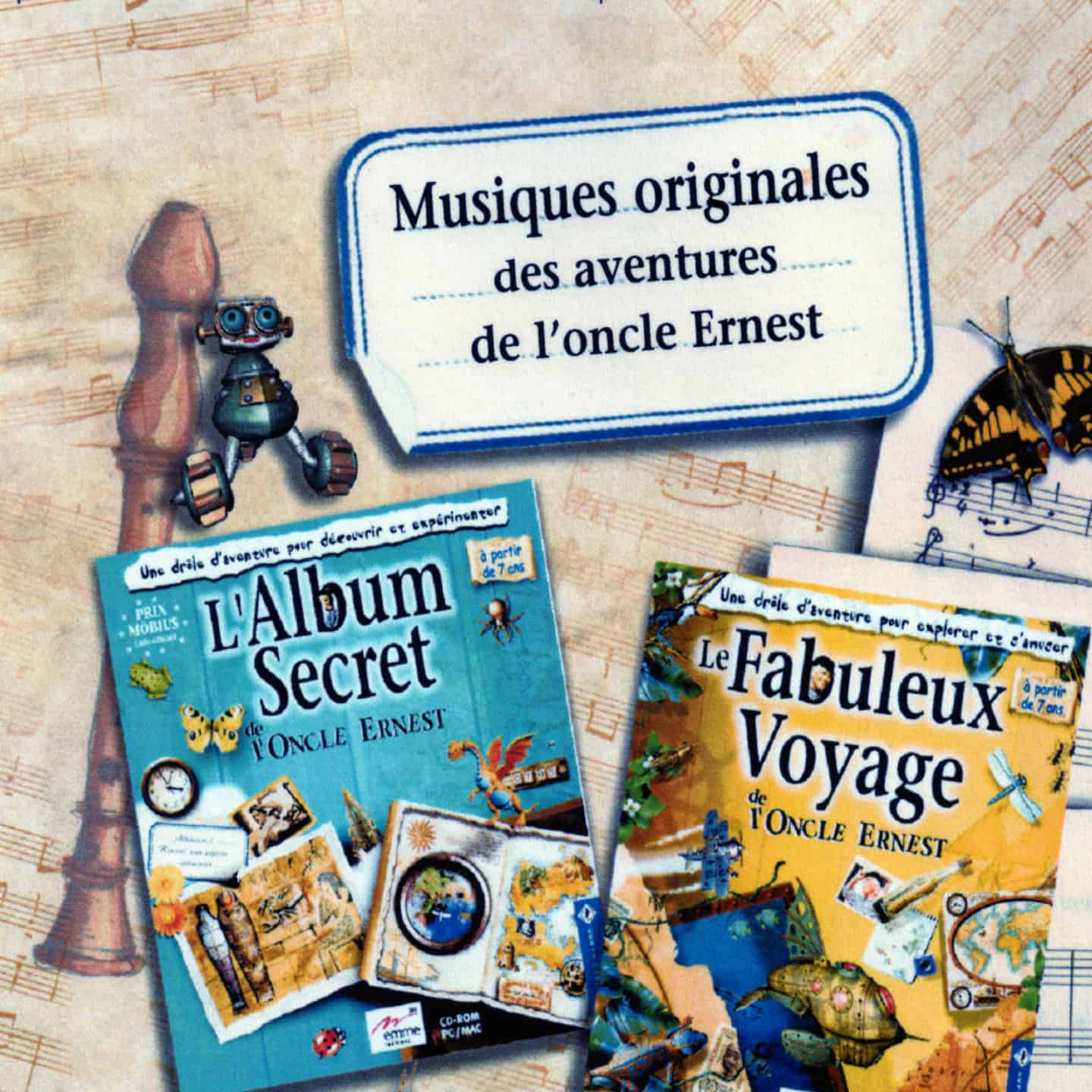 musiques de l' Oncle Ernest des aventures de l oncle Ernest en 1440